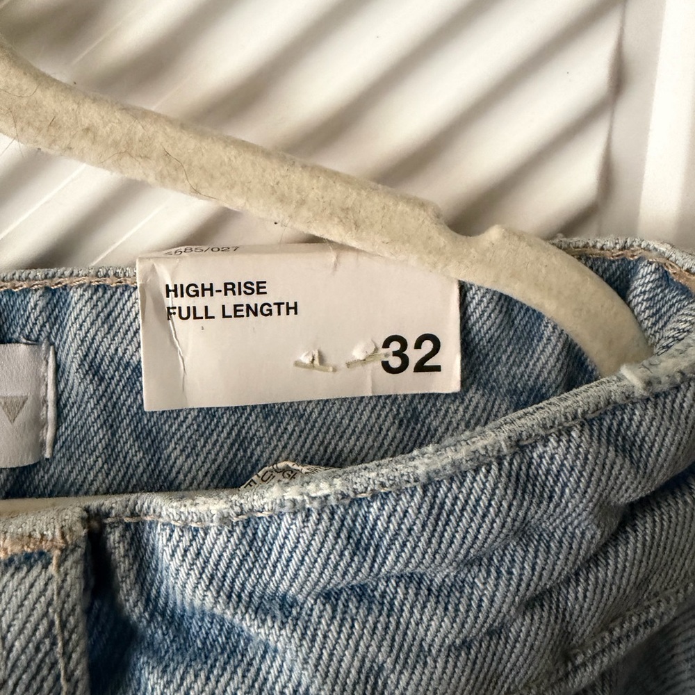ZARA Ripped Wide Leg Jeans - Picture 12 of 16
